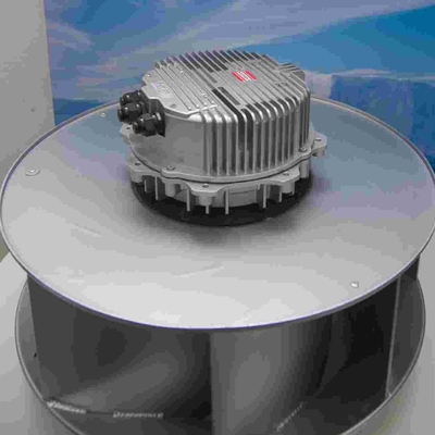 Berat 1,6kg pisau 225mm EC centrifugal kipas angin pendingin rotor eksternal kipas angin