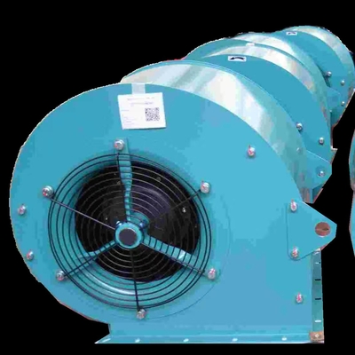6 Tiang Tiga Fase Ganda Inlet Centrifugal Blower 280mm Lebar Plat Galvanis