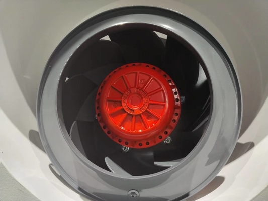 Kipas Sentrifugal Mundur 0,30kW Dengan Impeller Paduan Cincin Masuk Pendek AL