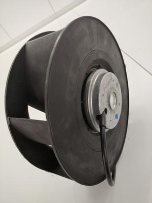 AL Alloy Backward Curved Centrifugal Fan IP54 Dengan Long Inlet Ring Kecepatan 2621 Rpm