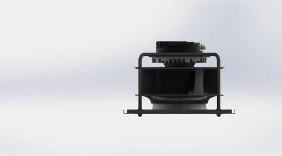 Ketahanan suhu tinggi 60°C IP54 dengan bilah 250mm EC Fan