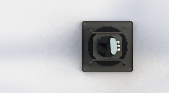 Ketahanan suhu tinggi 60°C IP54 dengan bilah 250mm EC Fan
