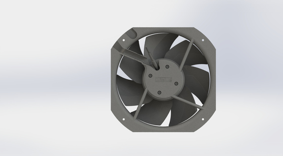 Blade 160mm tahan suhu tinggi 60 °C dengan Power 175W Axial Fan