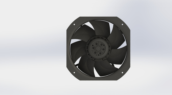Blade 160mm tahan suhu tinggi 60 °C dengan Power 175W Axial Fan