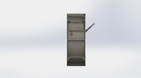 Blade 160mm tahan suhu tinggi 60 °C dengan Power 175W Axial Fan