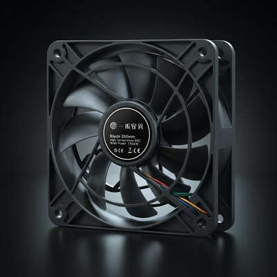 Blade 250mm tahan suhu tinggi 60°C dengan Power 175W Axial Fan