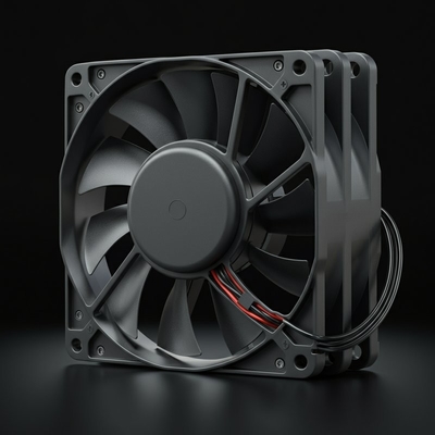 Blade 250mm tahan suhu tinggi 60°C dengan Power 175W Axial Fan