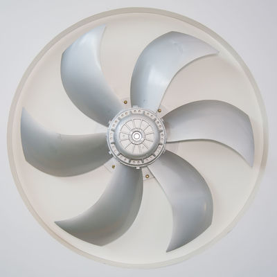 1250rpm Fase Tunggal Empat Kutub Motor Rotor Eksternal AC Axial Fan 450mm Blade