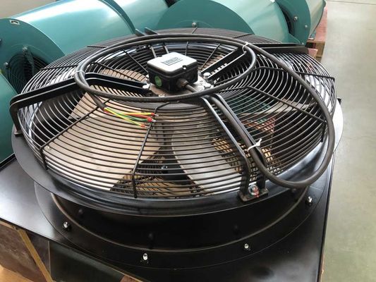 850rpm Tiga Fase Enam Tiang Kipas Ventilasi Aksial Blade 560mm