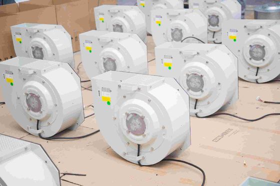 Voltage Controllable Ventilator Forward Centrifugal Fan Dengan 280mm Forward Impeller