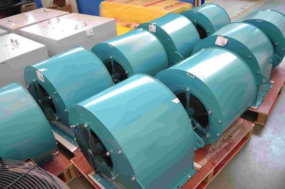 Single Phase 6 Pole Double Inlet Centrifugal Blower Dengan Blade Diameter 9 inci