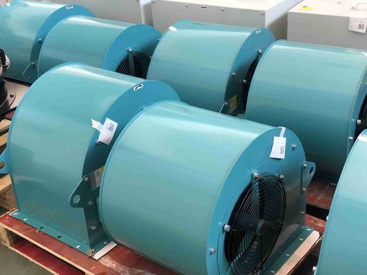 Single Phase 4 Pole Double Inlet Centrifugal Fan Dengan 7 Inch Galvanized Blade