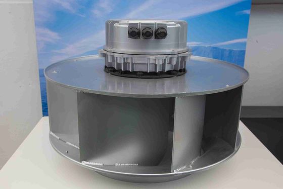 Berat 1,6kg pisau 225mm EC centrifugal kipas angin pendingin rotor eksternal kipas angin