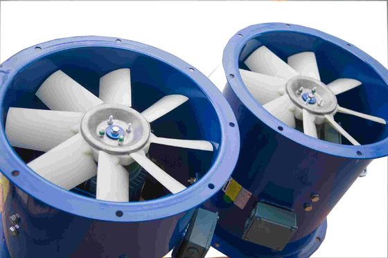 Bilah Sabit Tiga Fase 2900 rpm Kipas Aksial Industri Blade 400mm