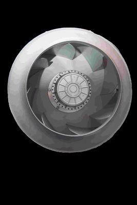 2 Exterior Rotor AC Centrifugal Fan Pendingin Ventilasi Motor AC Tiga Fasa