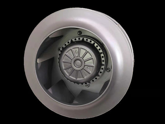 Vortex Shell Eksternal Rotor Motor Fan Fase Tunggal 280mm