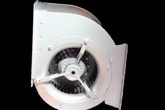 Kipas Sentrifugal Inlet Ganda Tiga Fase 4 Tiang Dengan Blade Diameter 7 Inch