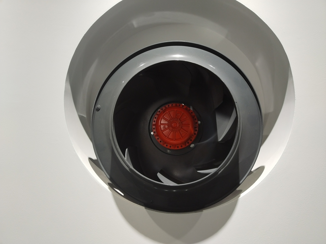 AL Alloy Backward Curved Centrifugal Fan IP54 Dengan Long Inlet Ring Kecepatan 2621 Rpm