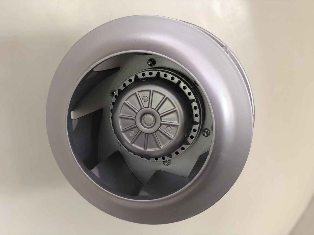 315mm 1428 rpm Kipas Buang Sentrifugal Fase Tunggal 4 Kutub Kipas Rotor Eksternal